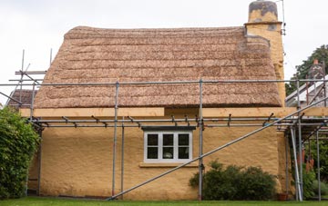 Bruern Abbey thatch roofing costs